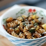 Roasted Vegetable Whole Wheat Pasta Salad | Aggie
