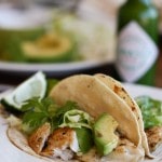 Grilled Green Fish Tacos | Aggie