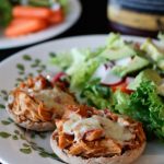 Slow Cooker Barbecue Chicken Melts | AggiesKitchen.com #chicken #slowcooker #crockpot