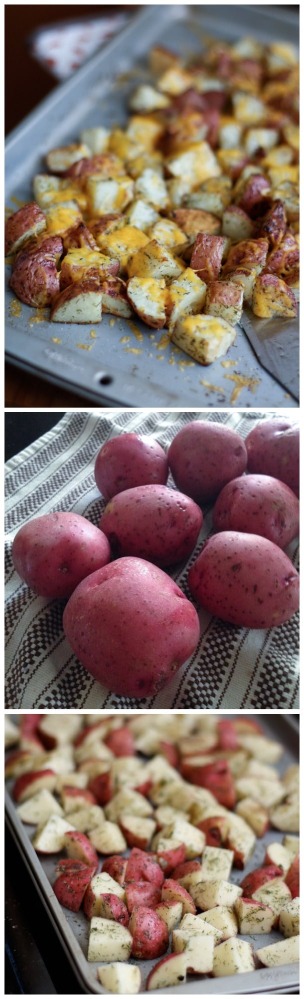 CheddarDill Roasted Red Potatoes