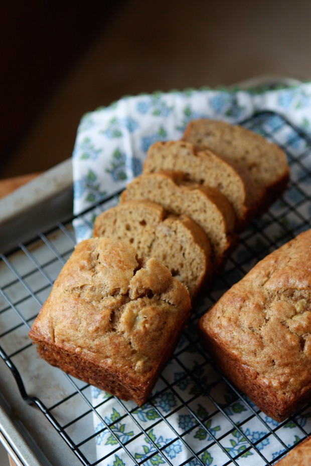 Whole Wheat Greek Yogurt Banana Bread