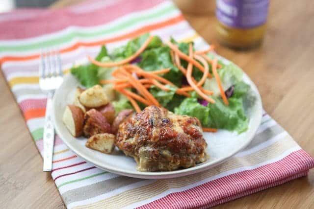 This Mini Honey Mustard Meatloaf recipe is always a hit it my house! Great for a weeknight dinner, these are so easy to make, and quick to get to the table.