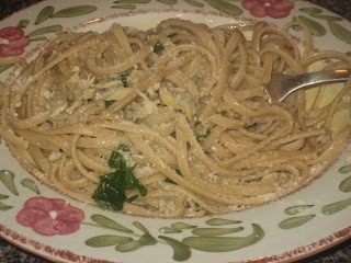 Rachael Ray's Linguini with White Clam Sauce - Aggie's Kitchen