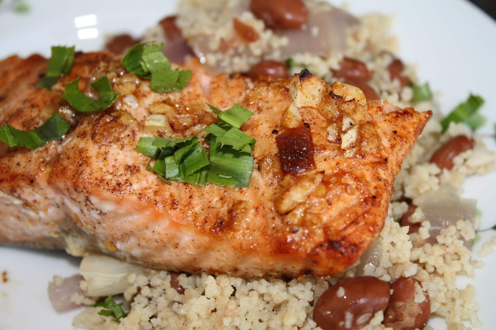 Healthy Broiled Chipotle Salmon Recipe - Aggie's Kitchen