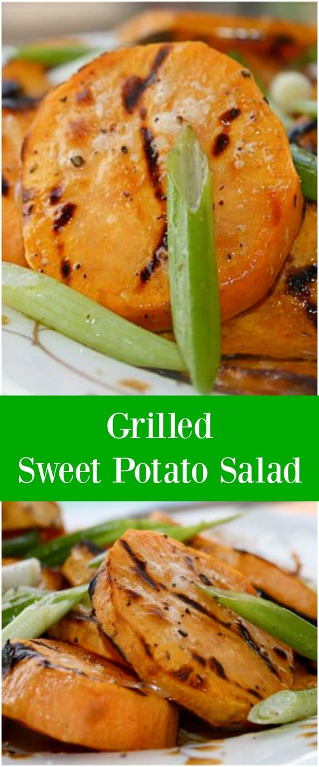 Grilled Sweet Potato Salad