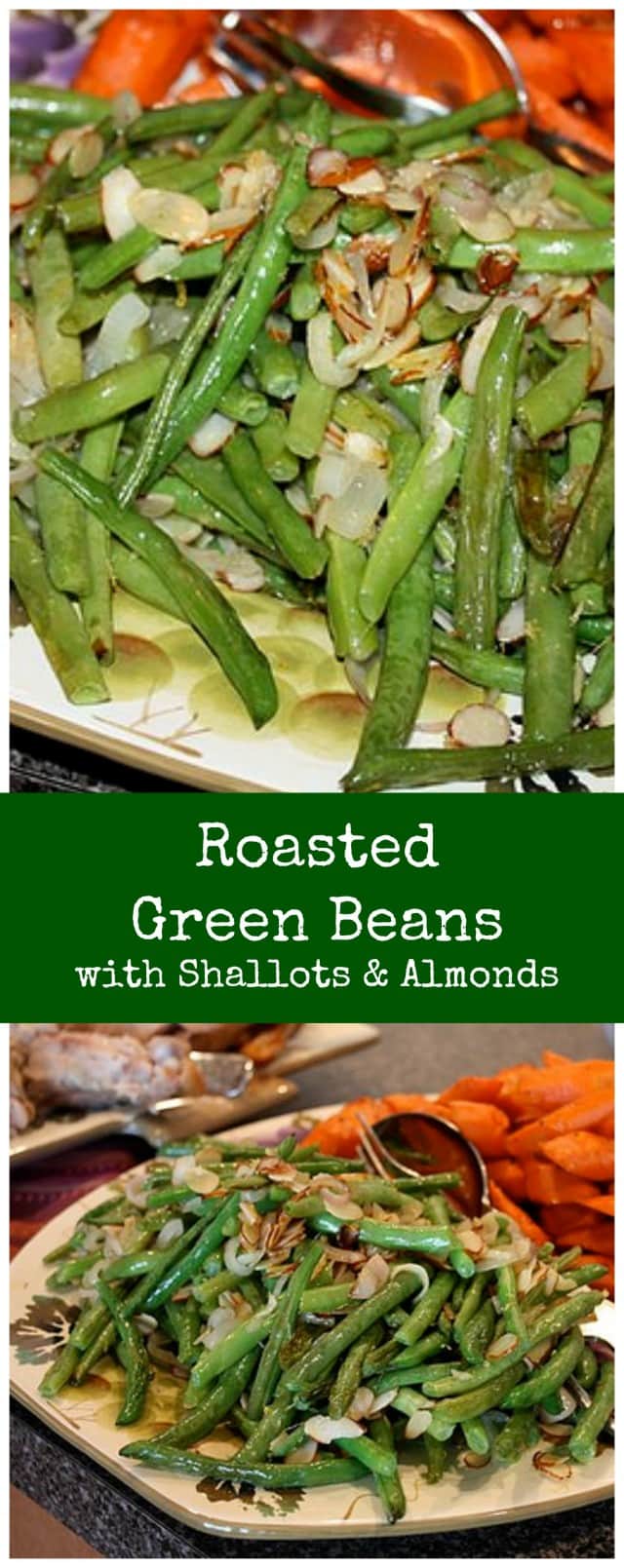 My favorite way to eat green beans! This super simple, delicious side dish is perfect for the holidays or any night of the week!