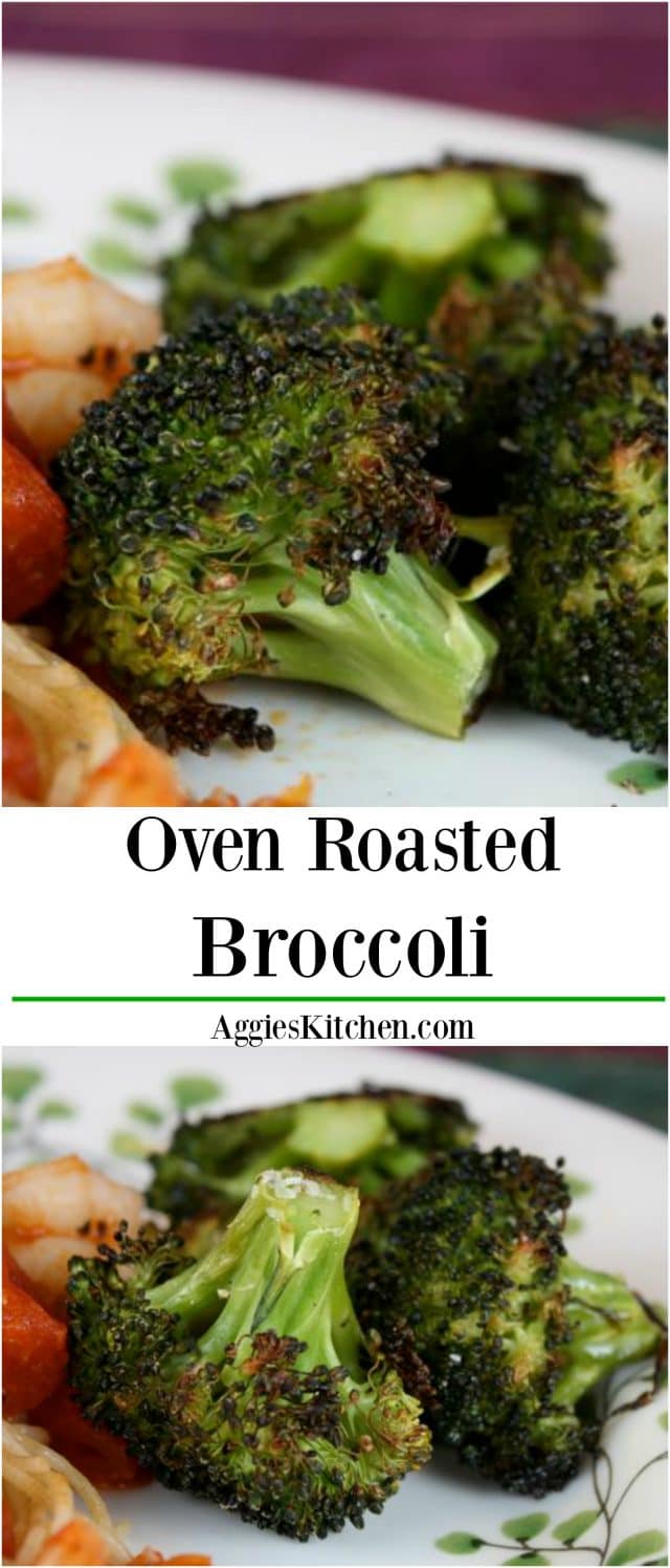 This super simple Roasted Broccoli has been a game changer as far as getting my kids to eat their veggies. I make broccoli this way at least once a week!