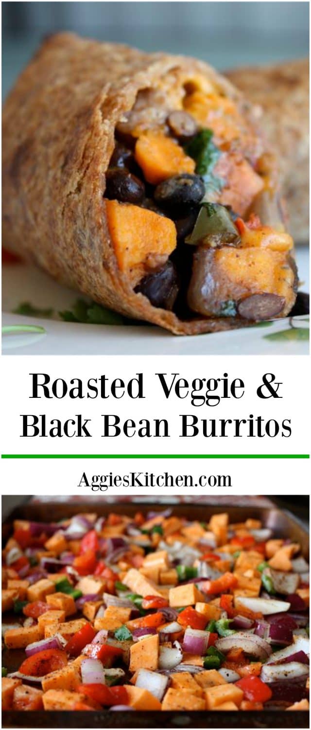 Black Bean and Vegetable Burritos Recipe