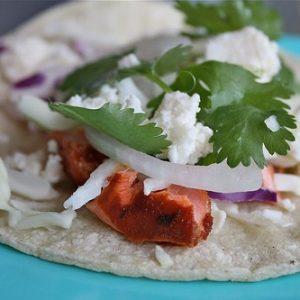 Chipotle Salmon Tacos is a delicious, healthy, and easy salmon recipe!