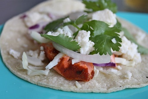 Chipotle Salmon Tacos is a delicious, healthy, and easy salmon recipe!
