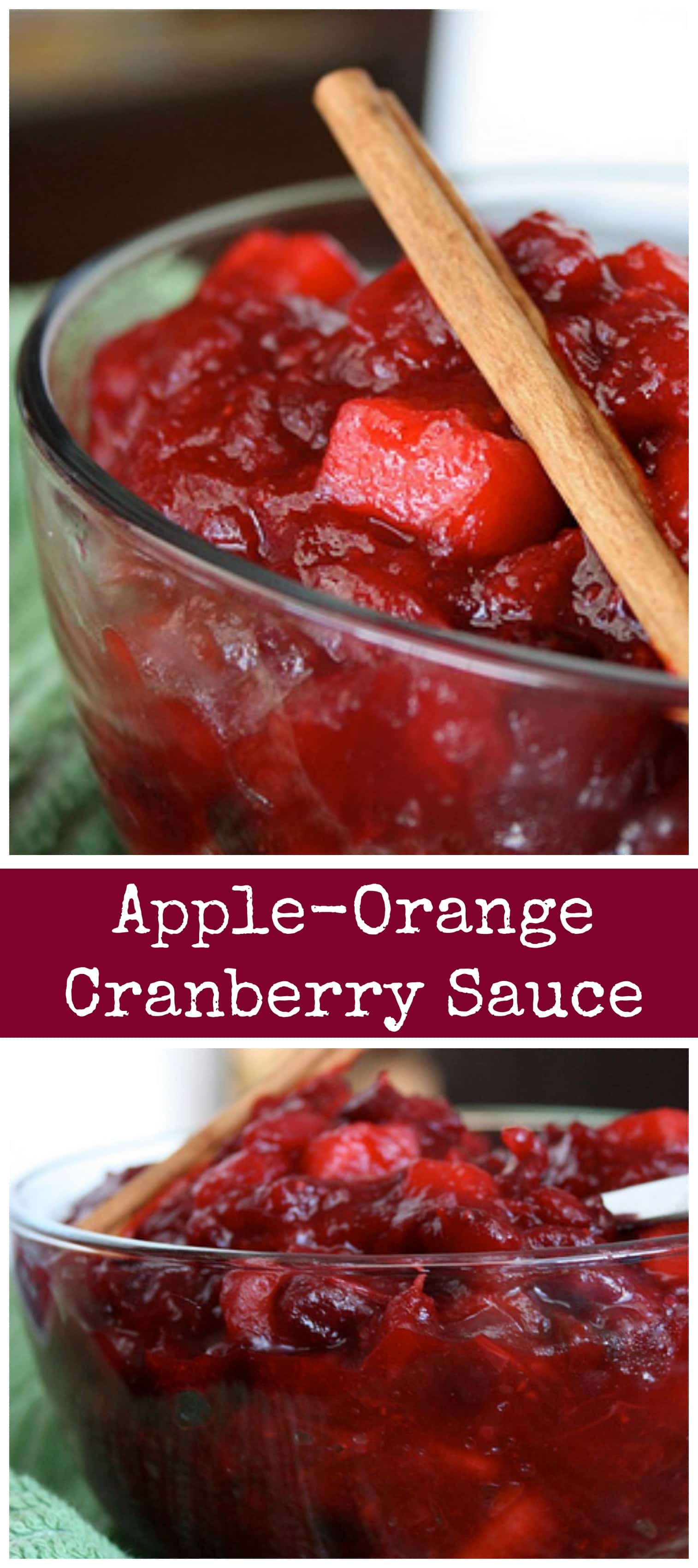 Apple-Orange Cranberry Sauce