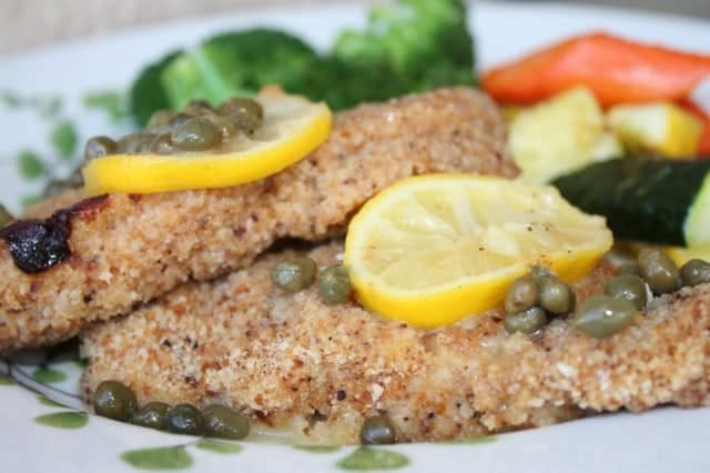 chicken piccata with lemon and capers