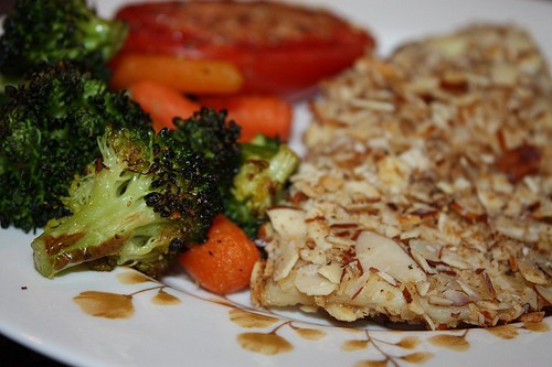 Almond Crusted Tilapia