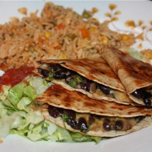 Black Bean Quesadillas