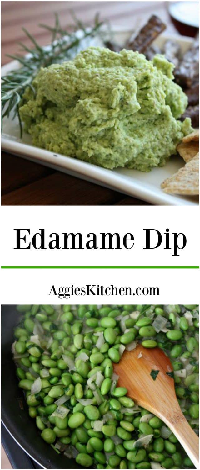 A fun, flavorful appetizer of Edamame Dip to entertain your guests. This recipe is from Whole Foods Market and it's a family pleaser.