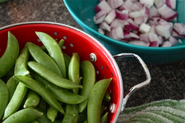 Lick My Spoon  Sugar Snap Pea Salad Recipe