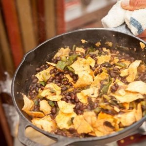 Cumin Chicken with Black Bean Stuffing