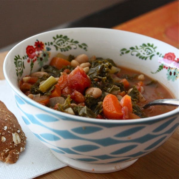 Kale, Tomato & Vegetable Soup