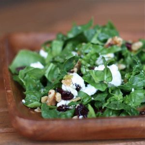 Winter Kale Salad with Meyer Lemon Vinaigrette