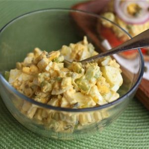 Creamy Egg Salad with Capers