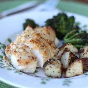 Hellmann's Parmesan-Lemon Pepper Crusted Chicken