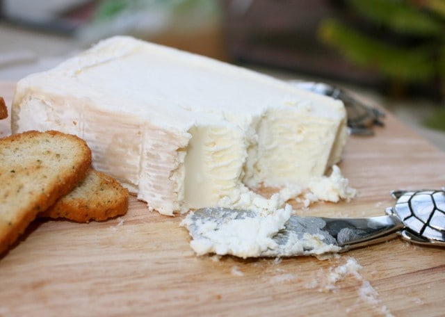Put together a cheese plate for a last minute appetizer idea for any holiday get together!