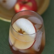 Iced Apple Cinnamon Tea with Honey