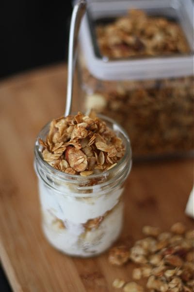 Golden Granola Recipe from White Jacket Required