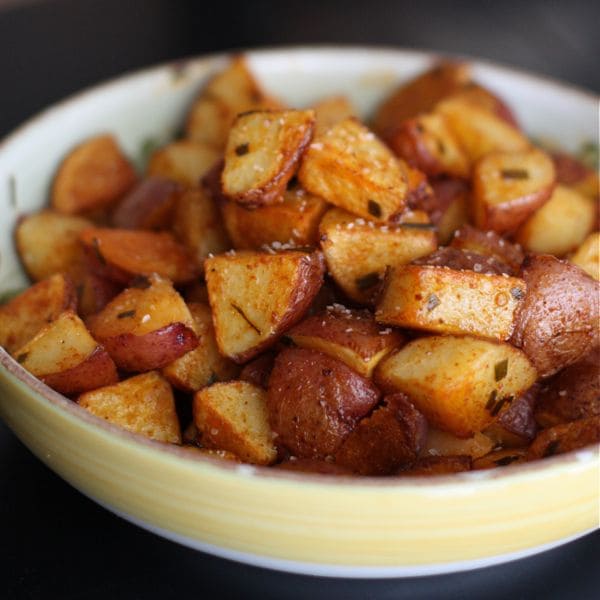 cubed baked potatoes