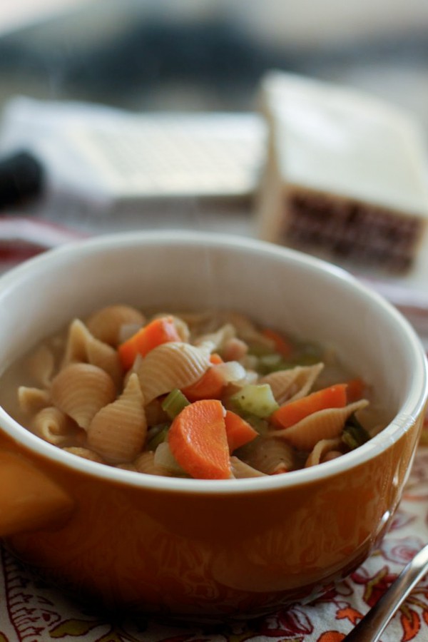 Broccoli Chicken Rice Soup - Reluctant Entertainer