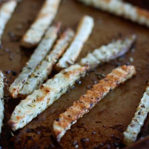 Perfectly Baked Italian Herb Fries