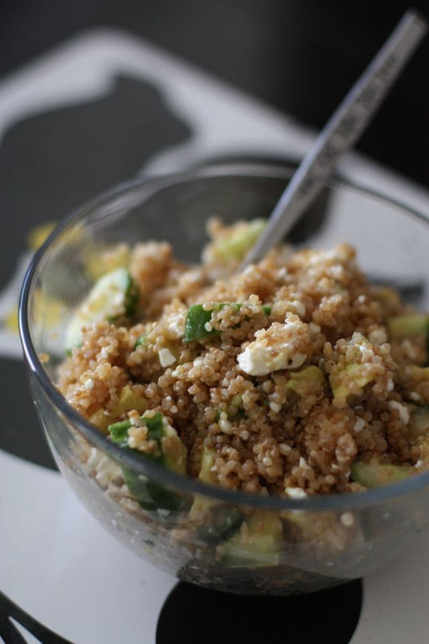 Cool Cucumber and Quinoa Salad | Aggie's Kitchen