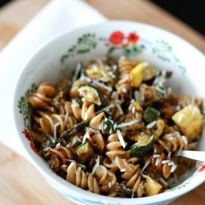 Roasted Vegetable Whole Wheat Pasta Salad