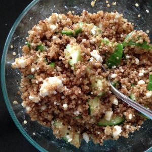 Cool Cucumber and Quinoa Salad