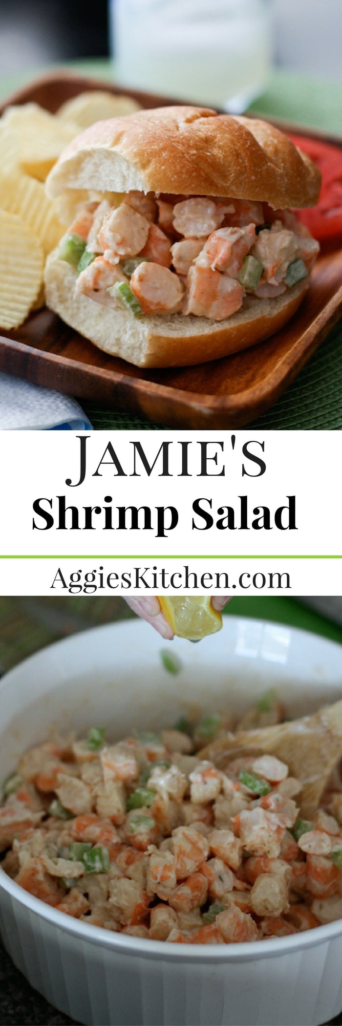 Shrimp Salad Recipe | Shrimp Salad Using Old Bay - Aggie's Kitchen