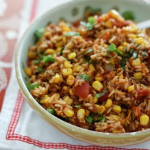 Mexican Wild Rice Recipe | AggiesKitchen.com #mexican #sidedish #rice