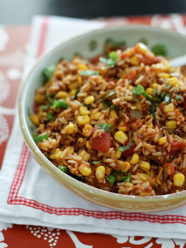 The Best Rice Cooker Mexican Rice - The Daily Dish