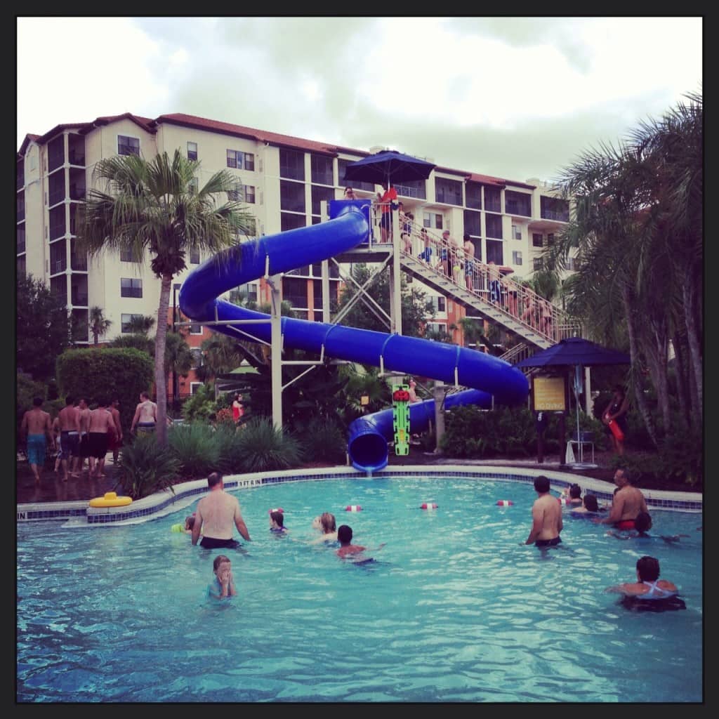 Orange Lake Water Slide