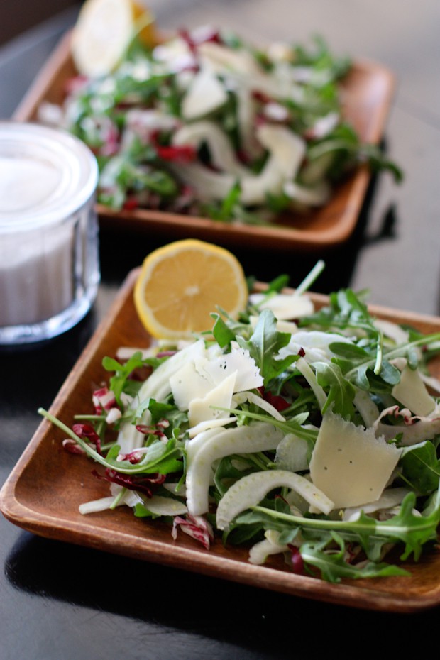 Shaved Fennel and Arugula Salad