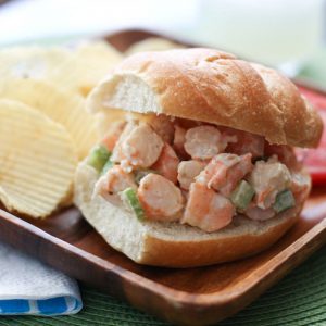 Shrimp Salad Recipe | AggiesKitchen.com #seafood #salad #shrimp