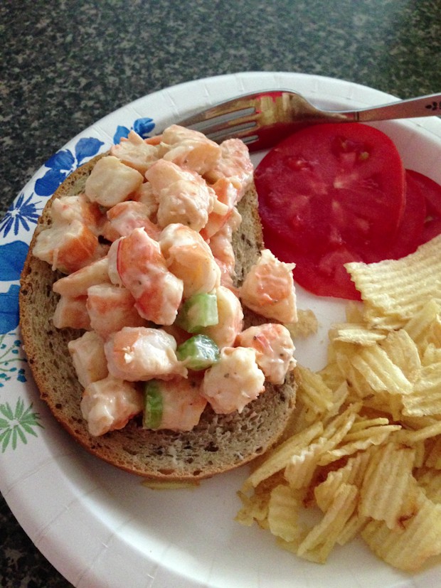 Wild-Caught Florida Keys Pink Shrimp Salad with Old Bay