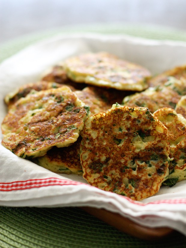 Ricotta and Spinach Fritters Recipe | AggiesKitchen.com #vegetarian #spinach #snack