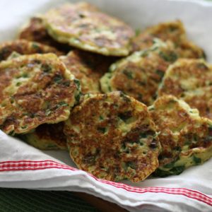 Ricotta and Spinach Fritters Recipe | AggiesKitchen.com #vegetarian #spinach #snack