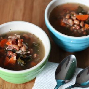 Blackeye Pea & Ham Soup | www.aggieskitchen.com