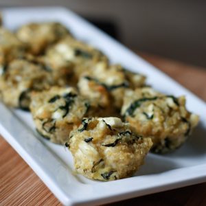 Spinach and Feta Quinoa Bites | www.aggieskitchen.com