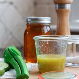 Honey, Lime and Garlic Vinaigrette | @AggiesKitchen