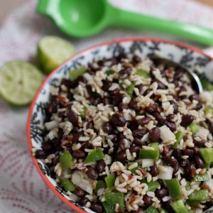 Black Bean and Rice Salad | Aggie's Kitchen