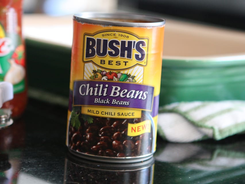Bush's Black Chili Beans and Avocado Quesadilla