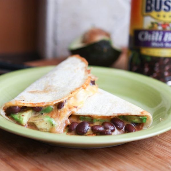 Black Chili Bean and Avocado Quesadillas Aggie's Kitchen