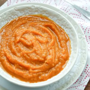 Slow Cooker Curried Butternut Squash Soup